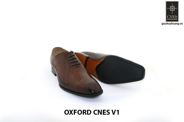 Giày tây da nam Oxford Wholecut CNES V1 003