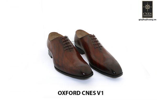Giày tây da nam Oxford Wholecut CNES V1 001