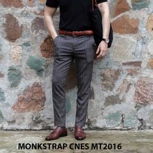 Giày da nam hai khóa Monkstrap CNES MT2016 005