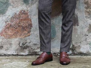Giày da nam hai khóa Monkstrap CNES MT2016 005