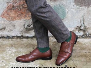 Giày da nam hai khóa Monkstrap CNES MT2016 001
