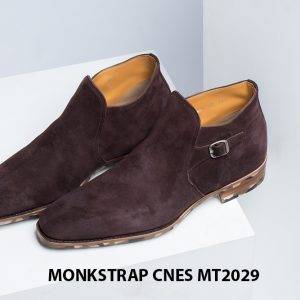 Giày da nam hàng hiệu Monkstrap CNES MT2029 001