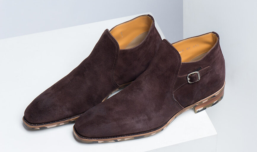 ban-giay-tay-nam-da-lon-monkstrap-cnes-mt2029-001 Giày da nam hàng hiệu Monkstrap CNES MT2029 001