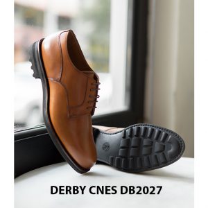 Giày tây nam đế da Derby CNES DB2027 004