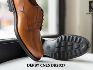 Giày tây nam đế da Derby CNES DB2027 003
