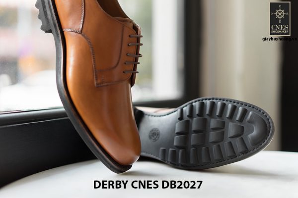 Giày tây nam đế da Derby CNES DB2027 003