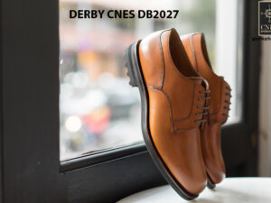 Giày tây nam đế da Derby CNES DB2027 001