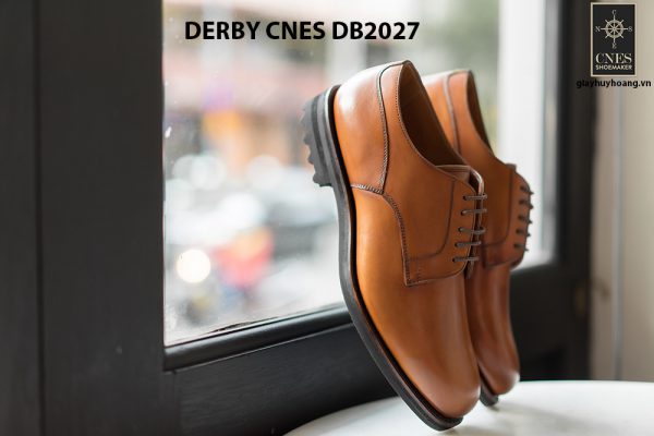 Giày tây nam đế da Derby CNES DB2027 001