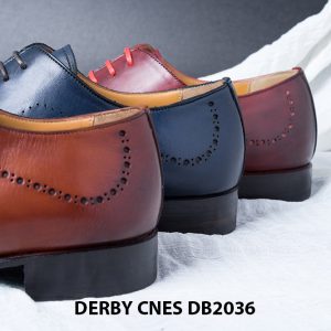 Giày da nam da bê đẹp Derby CNES DB2036 009