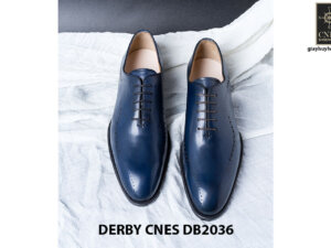 Giày da nam da bê đẹp Derby CNES DB2036 0032