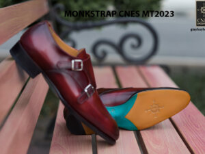 Giày da nam không dây Monkstrap CNES MT2023 007