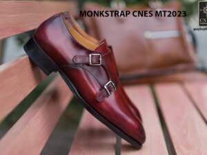 Giày da nam không dây Monkstrap CNES MT2023 006