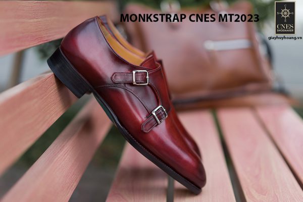 Giày da nam không dây Monkstrap CNES MT2023 006