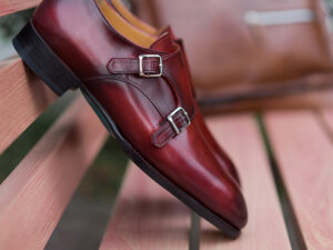Giày da nam không dây Monkstrap CNES MT2023 006