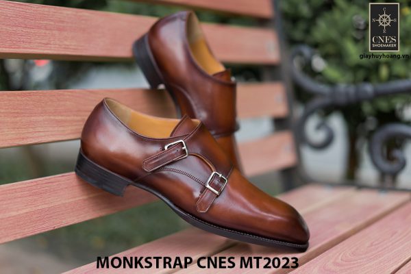 Giày da nam không dây Monkstrap CNES MT2023 004