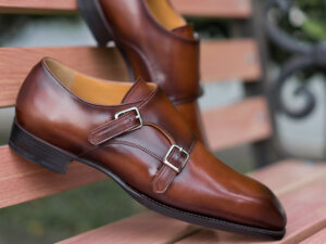 Giày da nam không dây Monkstrap CNES MT2023 004