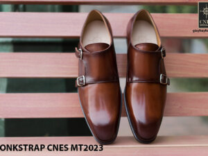 Giày da nam không dây Monkstrap CNES MT2023 001
