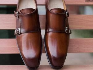 Giày da nam không dây Monkstrap CNES MT2023 001