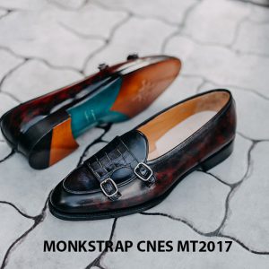 Giày tây nam Double Monkstrap CNES MT2017 004