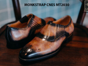 Giày tây nam xỏ khóa Monkstrap CNES MT2030 005