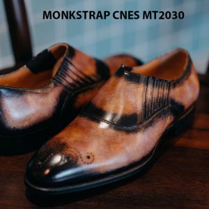 Giày tây nam xỏ khóa Monkstrap CNES MT2030 005