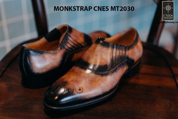 Giày tây nam xỏ khóa Monkstrap CNES MT2030 005