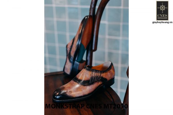 Giày tây nam xỏ khóa Monkstrap CNES MT2030 003