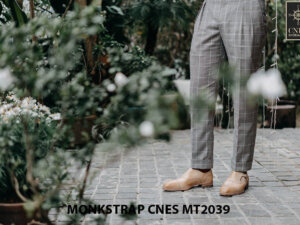 Giày da nam Single Monkstrap CNES MT2039 008