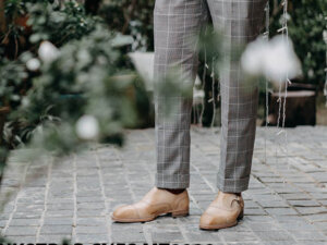 Giày da nam Single Monkstrap CNES MT2039 008