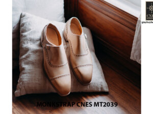 Giày da nam Single Monkstrap CNES MT2039 004