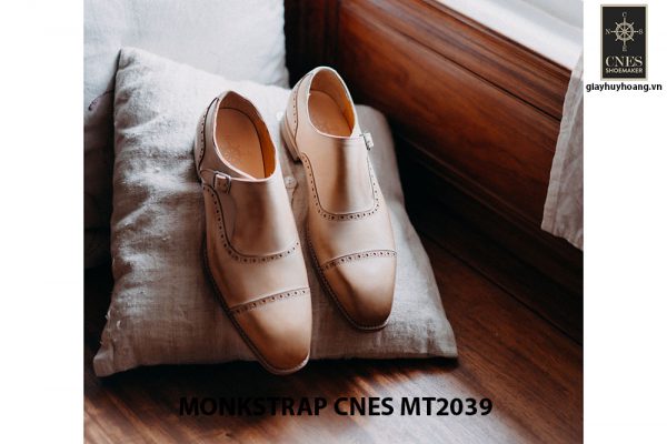 Giày da nam Single Monkstrap CNES MT2039 004