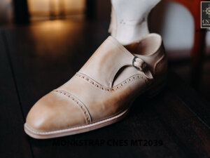 Giày da nam Single Monkstrap CNES MT2039 003