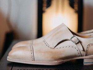 Giày da nam Single Monkstrap CNES MT2039 001