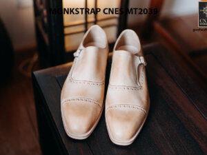 Giày da nam Single Monkstrap CNES MT2039 001