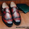 Giày da nam hàng hiệu Monkstrap CNES MT2042 001