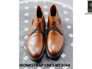 Giày da nam sang trọng Monkstrap CNES MT2044 006