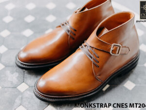 Giày da nam sang trọng Monkstrap CNES MT2044 001