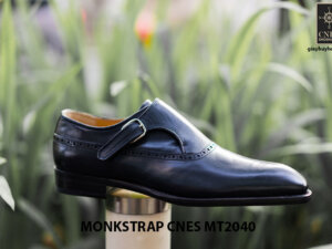 Giày da nam cao cấp Monkstrap CNES MT2040 006
