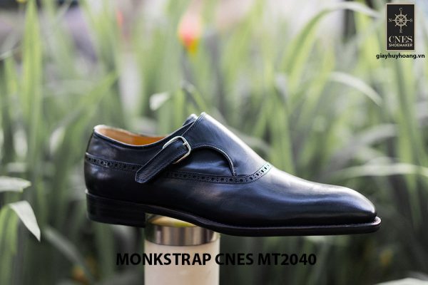 Giày da nam cao cấp Monkstrap CNES MT2040 006