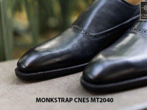 Giày da nam cao cấp Monkstrap CNES MT2040 004