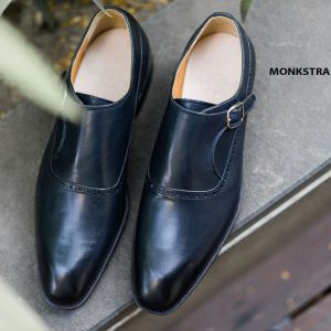 Giày da nam cao cấp Monkstrap CNES MT2040 003
