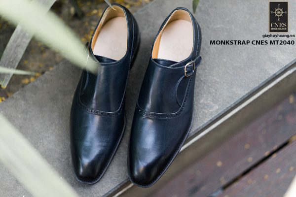 Giày da nam cao cấp Monkstrap CNES MT2040 003
