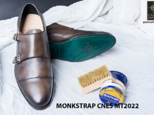 Giày tây nam cao cấp Monkstrap CNES MT2022 003