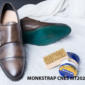 Giày tây nam cao cấp Monkstrap CNES MT2022 003