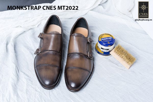 Giày tây nam cao cấp Monkstrap CNES MT2022 001