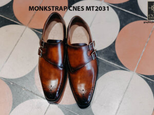 Giày tây nam Monkstrap CNES MT2031 001