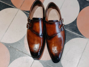 Giày tây nam Monkstrap CNES MT2031 001
