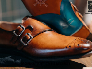 Giày tây nam Monkstrap CNES MT2031 005