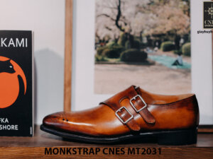 Giày tây nam Monkstrap CNES MT2031 002