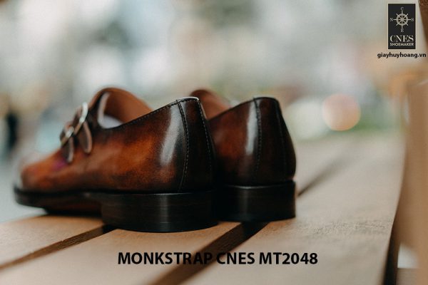Giày tây nam không dây Monkstrap CNES MT2048 008
